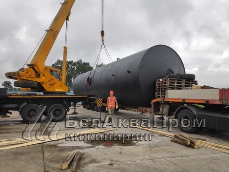 Поставка резервуаров на Мороськи3