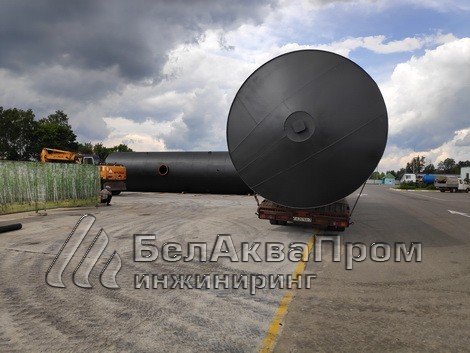 Поставка резервуаров на Мороськи7