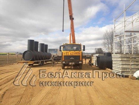 Поставка очистных для склада в Дзержинском районе5