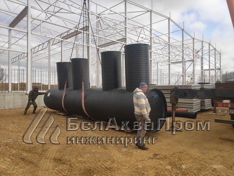 Поставка очистных для склада в Дзержинском районе4