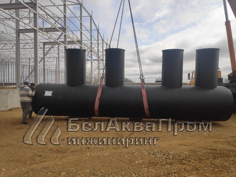 Поставка очистных для склада в Дзержинском районе3