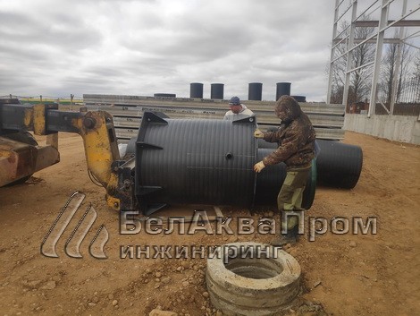 Поставка очистных для склада в Дзержинском районе7