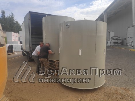 Поставка очистных склад на МКАД4