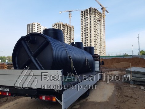 Поставка очистных для Строймонолит3