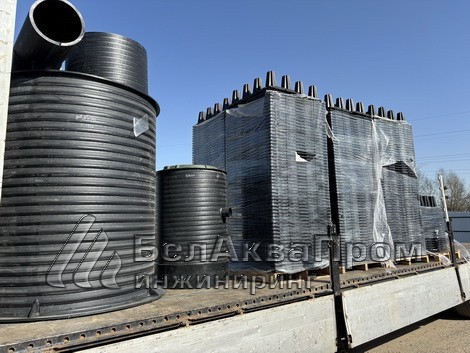 Поставка дренажной системы и очистных в Свислочь Пуховичский район3