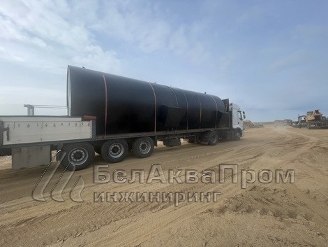 Поставка резервуаров для Слуцкого сыродельного комбината в Залесье1