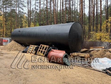 Поставка резервуаров для кадетского училища4