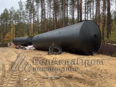 Поставка резервуаров для кадетского училища2