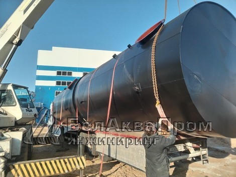 Поставка резервуаров для Главтеплосервис в Барановичи1