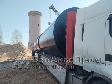 Поставка резервуаров для Главтеплосервис в Барановичи3