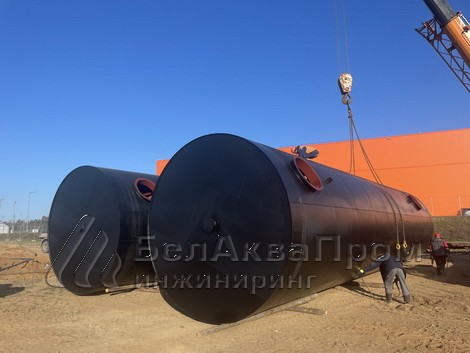 Поставка резервуаров на СЭЗ "Минск"1
