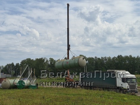 Поставка очистных для Домодедово3