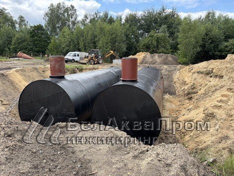 Поставка пожарных резервуаров в Дятловичи1